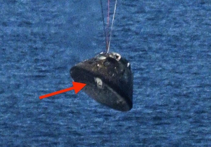 アルテミス2無事帰還も、着陸用カプセルのはがれ落ち方が疑問を呼ぶ！