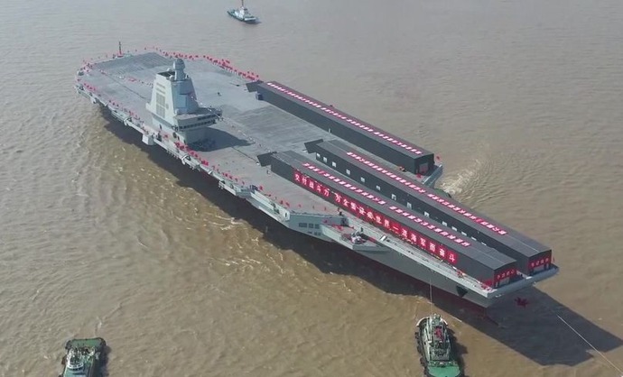 中国が盛んに喧伝する3隻目の巨艦空母「福建」…独自性能はどこまで脅威なのか！