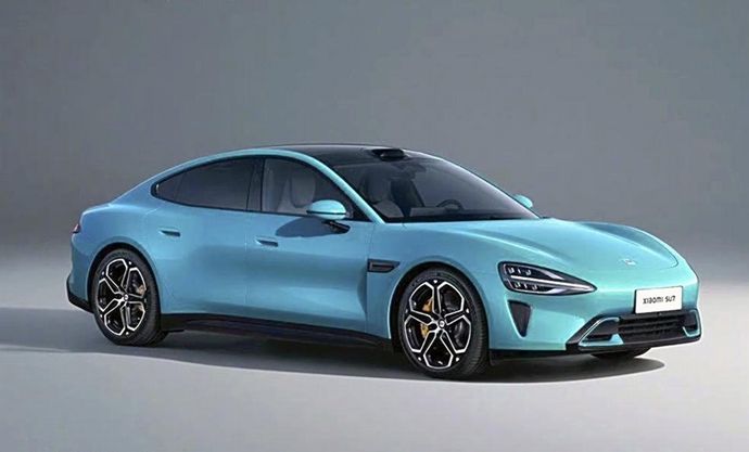 中国スマホ大手シャオミが初のEV電気自動車「SU7」を公開…1回の充電で最大800キロを走行！