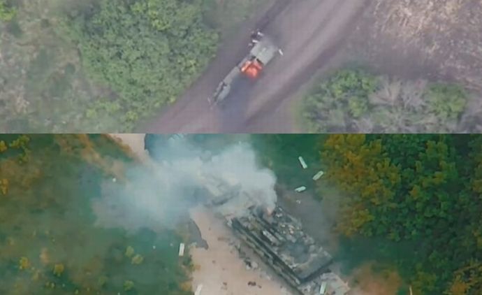 ハリコフでウクライナ軍のカエサル自走砲を破壊…ゲパルト自走対空砲も！