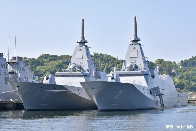海上自衛隊の新型護衛艦「FFM」は2024年度からわずか5年間で12隻を調達へ！