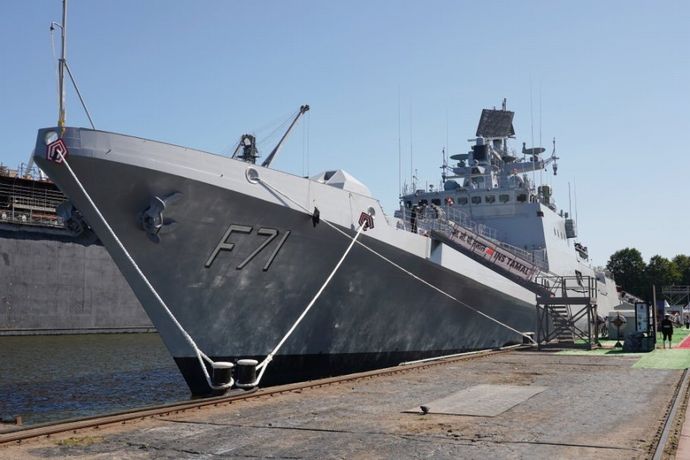 ロシア、ウクライナ製エンジンを搭載したフリゲートをインド海軍に納入！