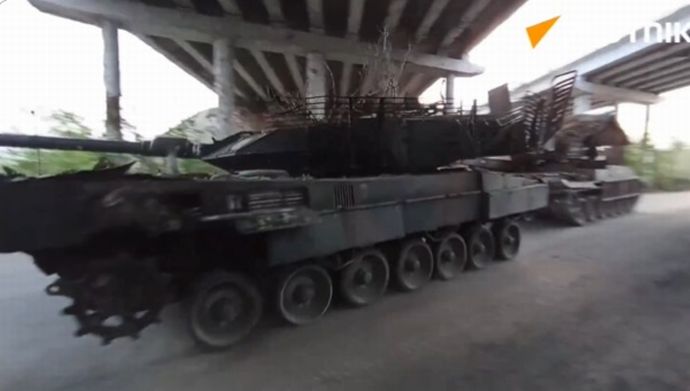 ロシア軍、鹵獲したレオパルト2A6戦車を修理しモスクワで展示へ…ブラッドレー・ マルダー歩兵戦闘車は到着！