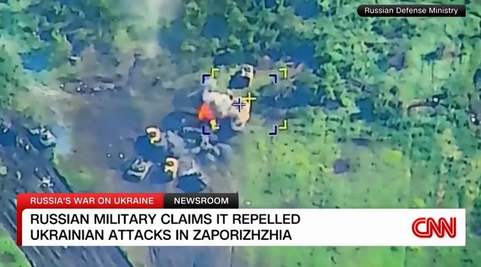 米CNN「遂にウクライナ軍の反攻作戦始まったけど、なんかボコられてる」！