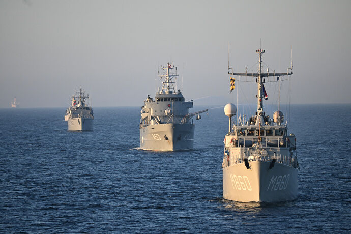 NATO多国籍海軍掃海部隊、バルト海で対機雷作戦演習を実施！
