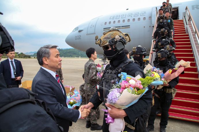 韓国軍がスーダンからの国民避難作戦に成功…陸軍第707特殊任務群が支援！