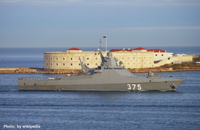 未確認情報、ロシア黒海艦隊の最新鋭哨戒艦「セルゲイ・コトフ」が爆発か？！