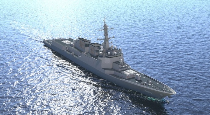 HD現代重工業、韓国初の次世代イージス艦「正祖大王」が進水…SM-6艦対空ミサイルを搭載する計画！