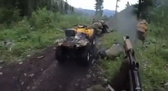 ブリヤートで黒翡翠の違法採掘組織と銃撃戦になったロシア警官隊！