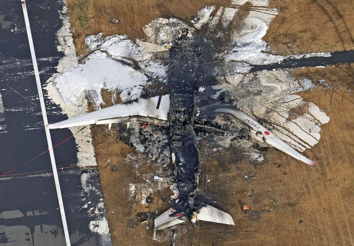日本航空が150億円損失…衝突事故でエアバス新鋭機A350が全損！