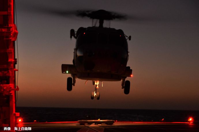事故の海自SH-60Kヘリ、訓練で「隠密」行動か？…位置システム最初から使用せずに飛行！