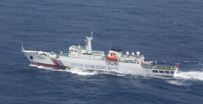 中国海警局船2隻が尖閣諸島周辺の日本領海に相次いで侵入、7月29日以来で今年20日目！