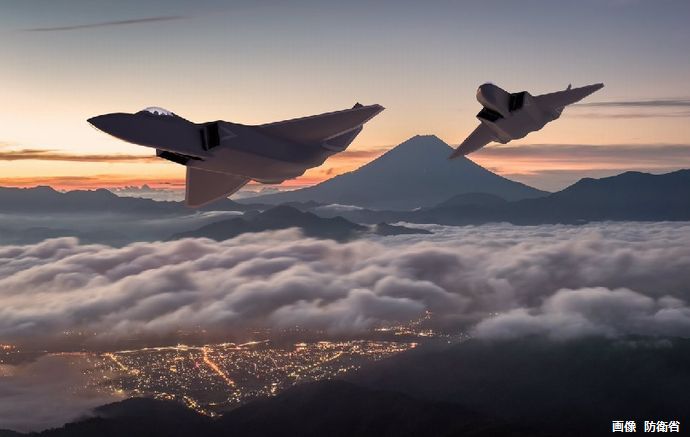 第6世代戦闘機、無人機の「親分」が防空の要に…次期戦闘機F-X、日英伊で共同開発へ！