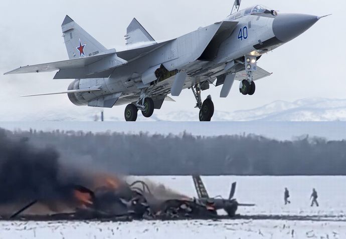 MiG-31戦闘機がウラジオストク近郊の森林に墜落…ロシア国内で「軍用機の墜落」が続発、空軍は戦争どころではない現状！