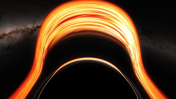 ブラックホールに突入したらどう見えるのか？…NASAがシミュレーション！