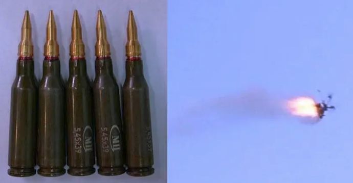 ロシア軍、ドローンに対抗するため歩兵装備のAKライフルで撃てる対ドローン弾薬支給開始！