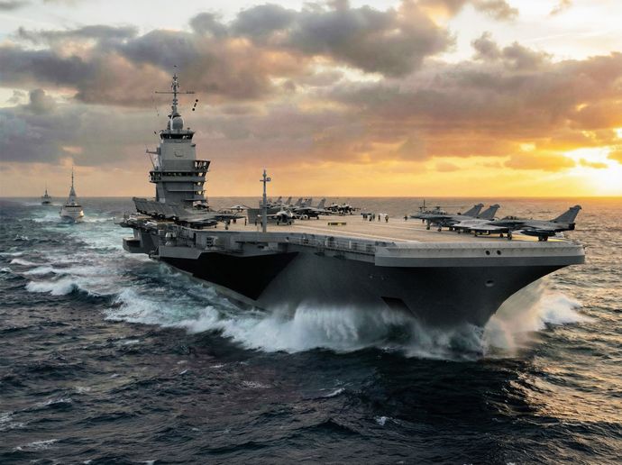 フランス海軍の次期新型原子力空母の艦名が「フランス・リーブル(自由フランス)」に決定…2038年に就役へ！