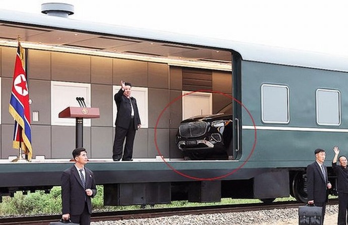 ソ連製列車を改造した豪華装備の「動く要塞」、金正恩の専用列車では最高級の食事が提供！