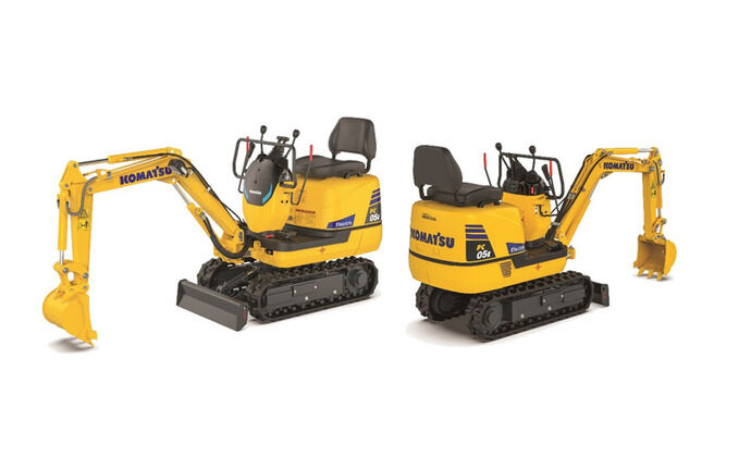 コマツとホンダが共同で電動マイクロショベル「PC05E-1」を開発…価格は310万円！