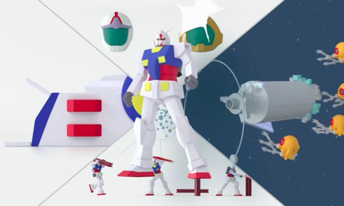 バンダイナムコ、ガンダムのSF技術を宇宙開発に…4年間の研究成果を披露！