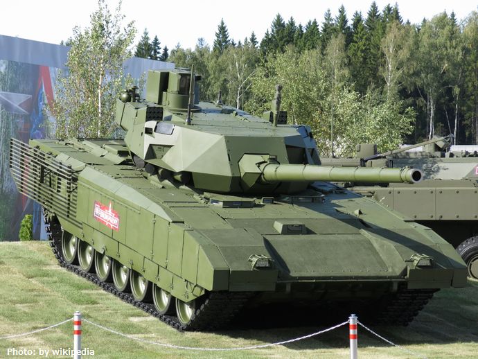 ロシアの主力戦車「T-14」を改良してトイレを装備…戦う戦車のトイレ事情、英・露あり、日・米なし！