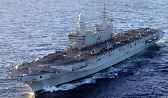 各国海軍艦艇が相次いで日本に寄港、8月にはイタリアの軽空母…空軍でもドイツがフランス・スペインと戦闘機の共同派遣を計画！