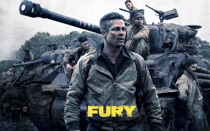 戦車アクション超大作「フューリー」地上波初放送、たった1台の戦車でドイツ大軍を相手に戦う…午後ロー26日13:40～！
