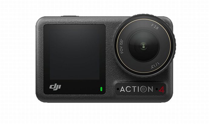 中国のDJI、GoProのライバルとなるアクションカメラ「Osmo Action 4」を発売！