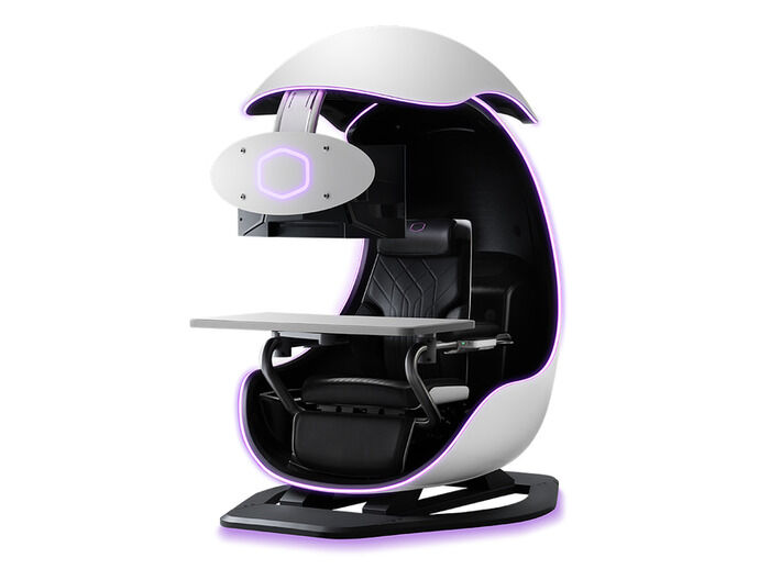 コックピット型のPCデスクチェア「ORB X」…Cooler Master！
