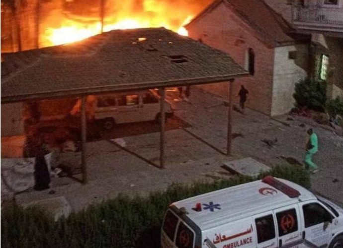 ガザ病院爆発「クレーターが小さすぎる、パレスチナ側による誤射の可能性」…フランス軍事偵察局！