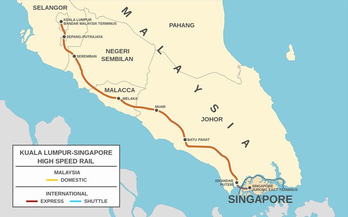 日本勢、マレー半島高速鉄道計画へ参入を断念！