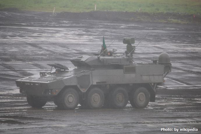 陸上自衛隊の新型装備の名称は「25式偵察警戒車」に…87式偵察警戒車の後継に！