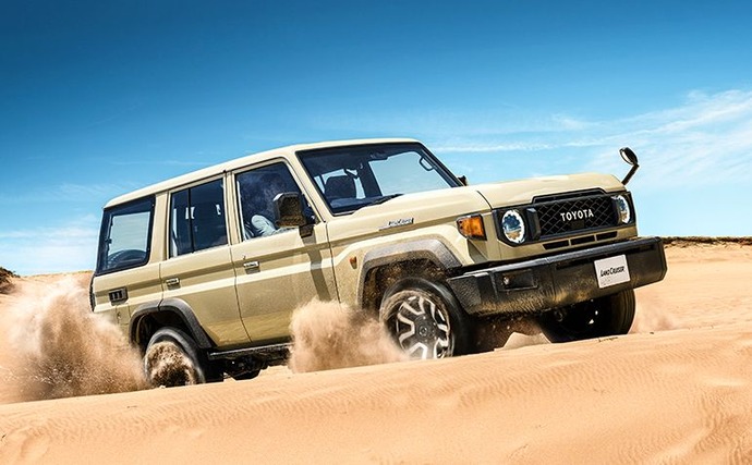 トヨタ、ディーゼル＆ATの新型「ランクル70」発売…お値段480万円、納期2年以上！