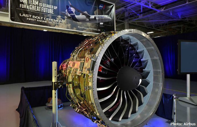 エアバス機、米P&W製航空エンジン「PW1100G」を点検修理へ…年平均350機に影響！