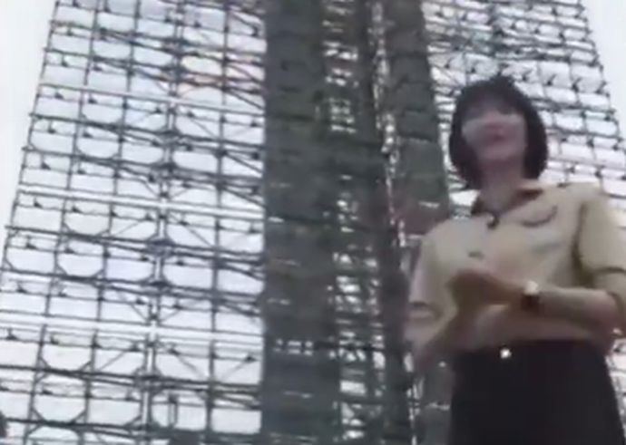 ベネズエラに配備された巨大レーダーを自慢する中国軍女性…勿論米軍相手に役立たず！