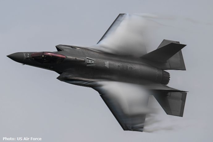 米空軍F-35デモンストレーションチームが、タイ王立空軍航空ショーに参加！