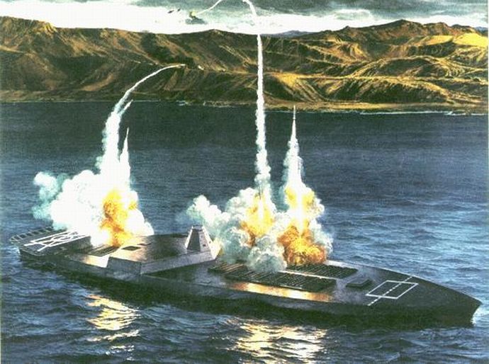 スーパーイージス艦へ…VLS(ミサイル垂直発射装置)200セル以上搭載の超火力艦か！