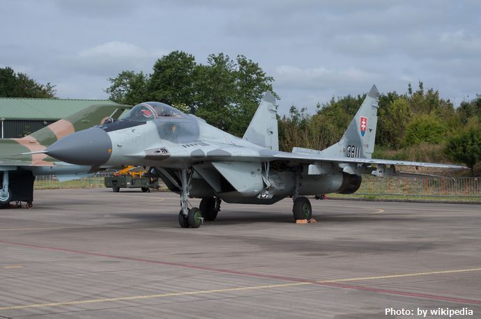 スロバキア、ウクライナにミグ29戦闘機13機を供与へ…ポーランドに次ぐ2国目！