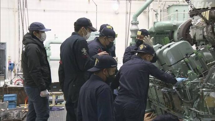 フィリピン海軍、海上自衛隊第2術科学校でエンジン整備研修…防衛省！