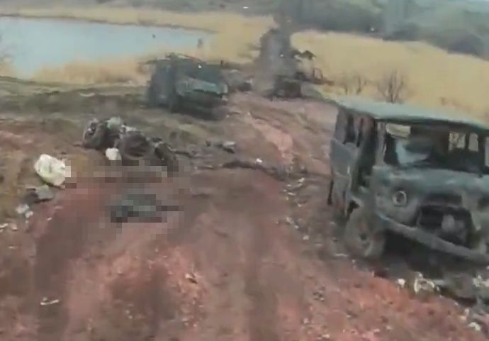 ウクライナ戦場後方でFPVドローンが補給部隊を駆逐…榴弾砲の射程を越えて侵入！