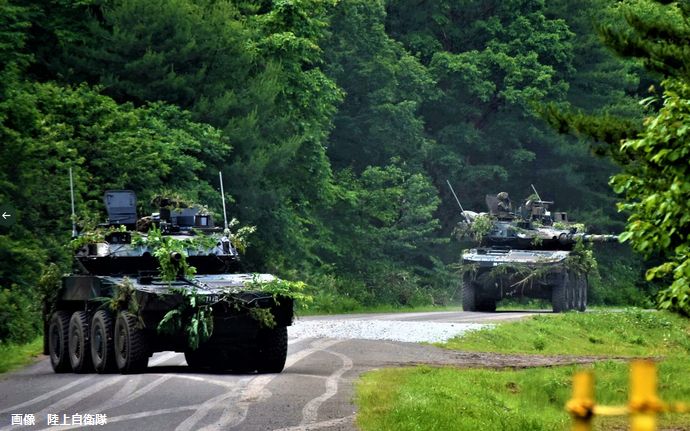 16式機動戦闘車にドローン付きC4Iシステムと光学迷彩が重要だな！