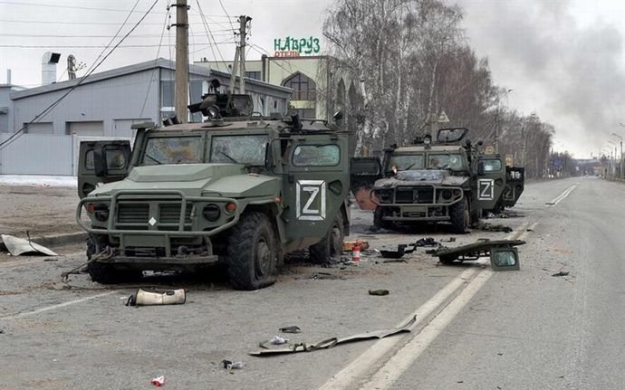 クリミアとヘルソンを除く南部にいるロシア軍の規模…兵員92000名・戦車365台etc！