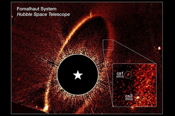 25光年先の恒星系内で微惑星の衝突、ハッブル宇宙望遠鏡が初の直接撮像！