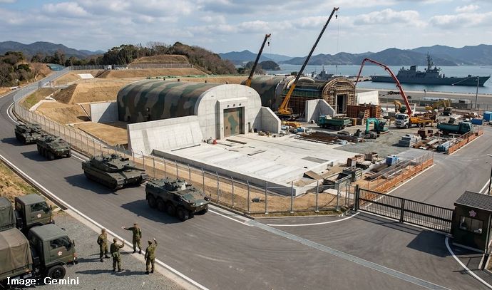 日本防衛省、2032年度までに火薬庫約130棟を新設を計画…日本は「戦前に回帰」するのか！