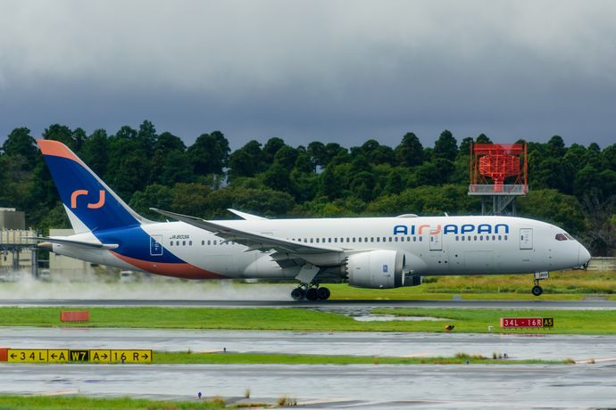 ANA航空ブランド「エアージャパン」撤退へ…昨年2月就航、成田拠点の海外3路線は3月末で終了！