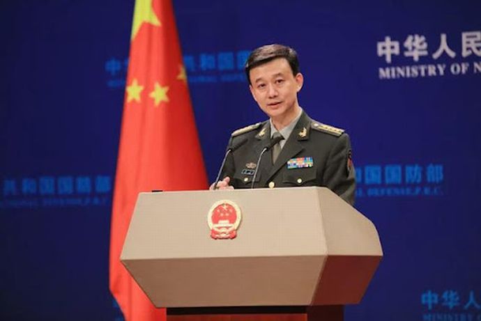 中国国防省の呉報道官、台湾を威嚇「台湾は永久に国家ではない」「中国軍は行動で示す」！