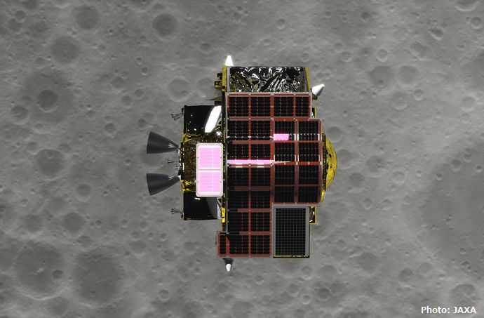 月面着陸に成功した探査機「SLIM」が休眠状態に、日没で発電停止…2月中旬以降に再稼働を目指す予定！
