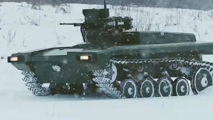 ロシア軍が自律型戦闘ロボット「Marker」をウクライナの前線に配備へ！