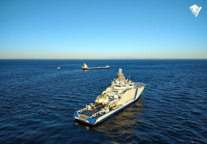 フィンランド国境警備当局、海底ケーブル損傷でロシアから出港した船舶を拿捕！