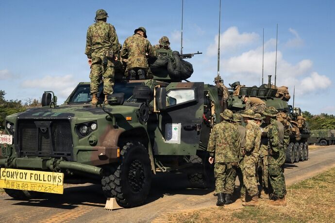 米海兵隊第31遠征部隊と陸自水陸機動団が統合訓練を実施！